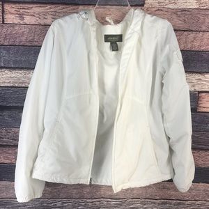 White casual Eddie Bauer jacket